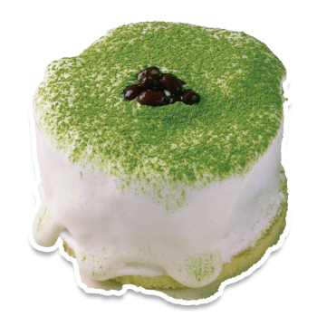 ハッピーバースデーかき氷 小豆抹茶